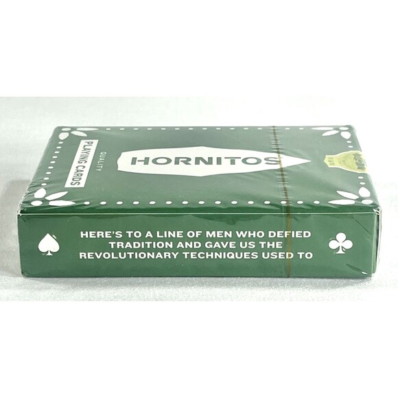 Hornitos Tequila Playing Cards Green New Factory Sealed - Picture 6 of 7
